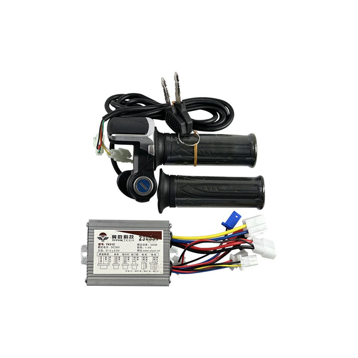 Kit Controleur et Accelerateur Display Quad 36V 350W Kit Controleur et Accelerateur Display Quad 36V 350W