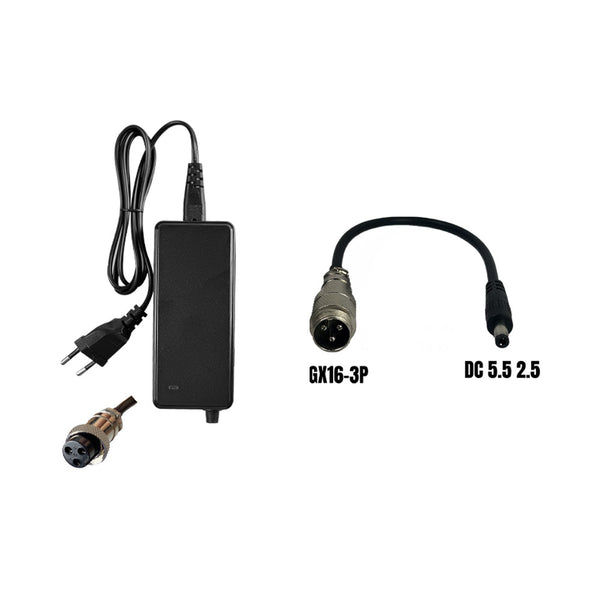 PACK Chargeur 36V ➡️ 42V / 2A (connecteur DC 5.5*2.5MM) Wispeed
