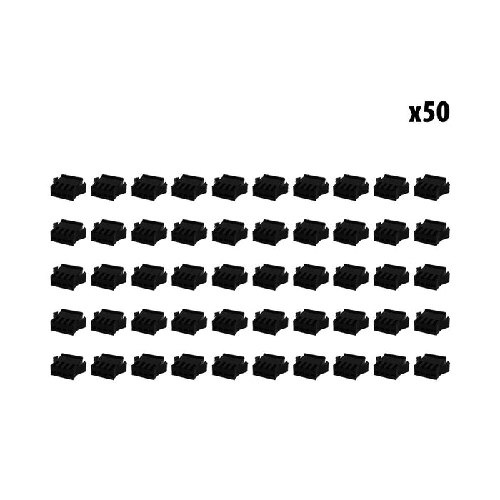 Connecteur SM 4 pins male x50 pcs Connecteur SM 4 pins male x50 pcs