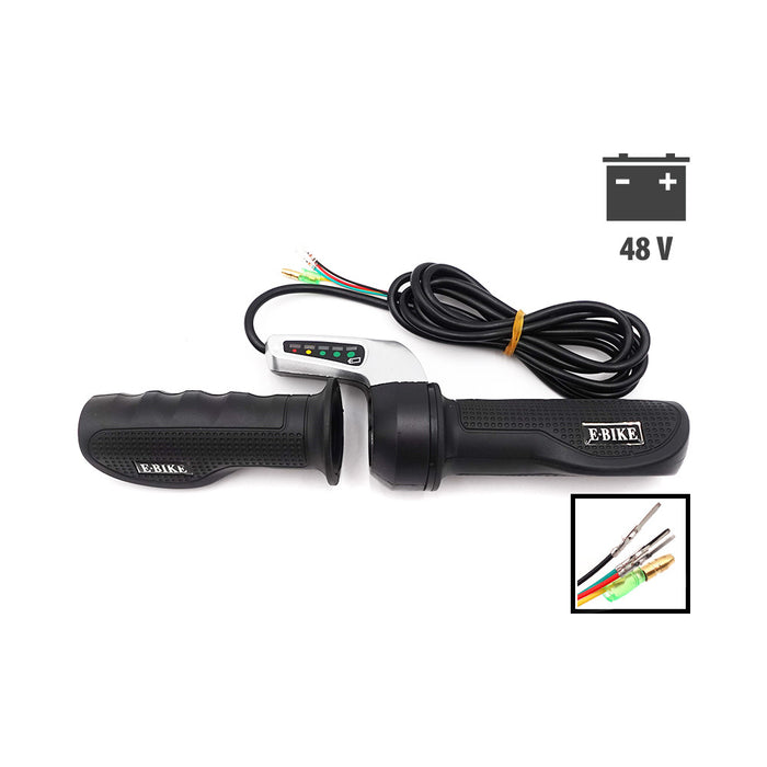 Poignée Accelerateur Draisienne 48v Indicateur Batterie Poignée Accelerateur Draisienne 48v Indicateur Batterie