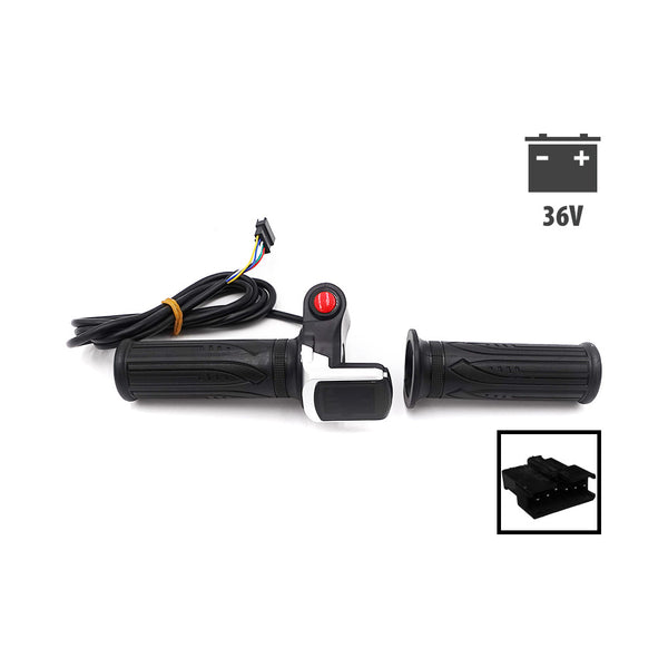 Accelerateur draisienne avec interrupteur 36V