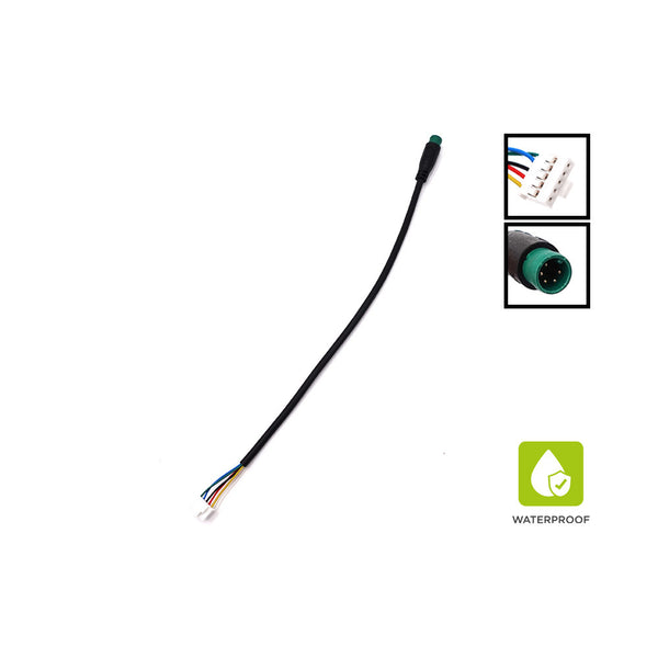 Cable display connecteur etanche