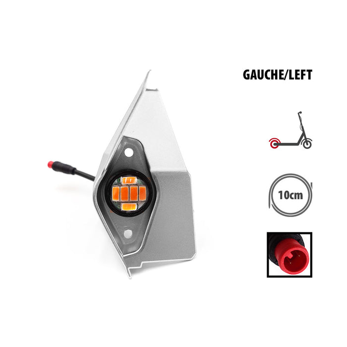 Plastique arriere gauche avec LED Dualtron Togo Plastique arriere gauche avec LED Dualtron Togo