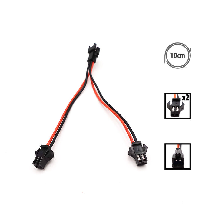 Cable Y JST 2 Pins Ey 4 Cable Y JST 2 Pins Ey 4