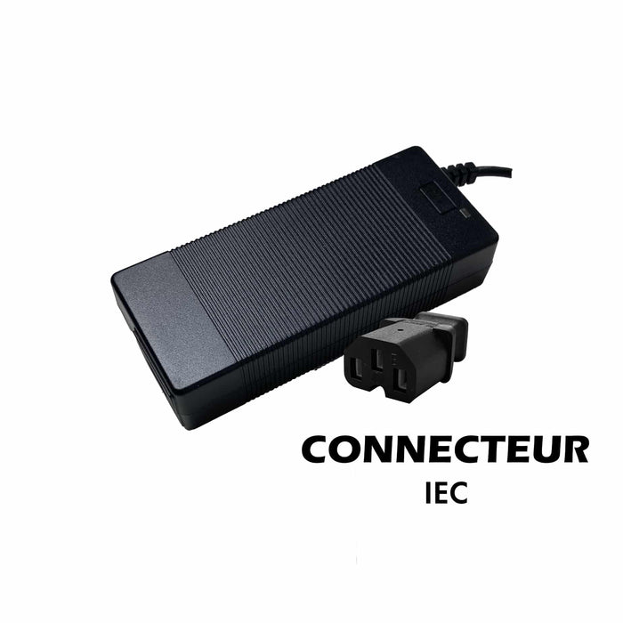 Chargeur 60V ➡️ 67.2V / 2A Prise IEC Citycoco Chargeur 60V ➡️ 67.2V / 2A Prise IEC Citycoco
