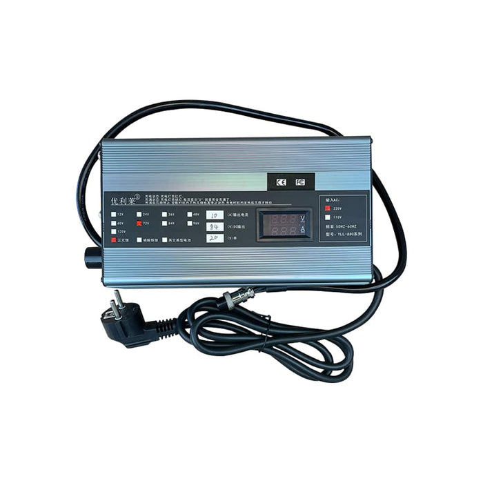 Chargeur rapide 72V ➡️ 84V 1-10A GX16-3P Chargeur rapide 72V ➡️ 84V 1-10A GX16-3P