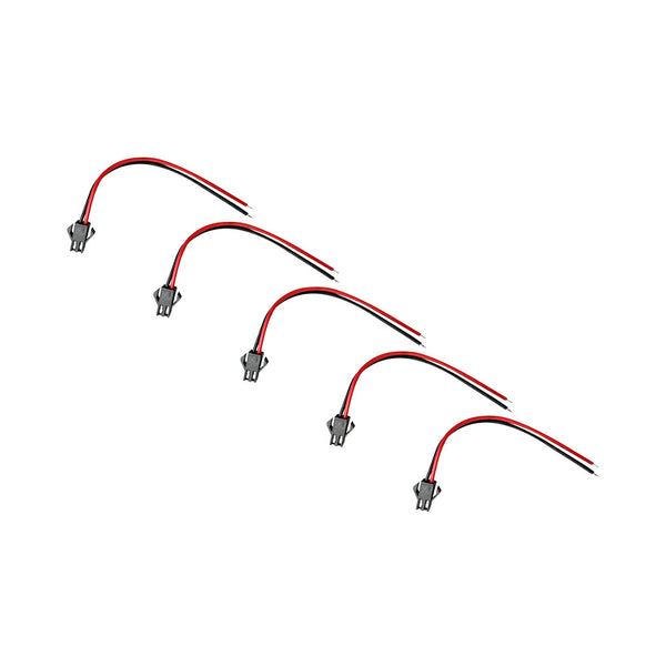 Câble prise JST 2 pin femelle x5pcs