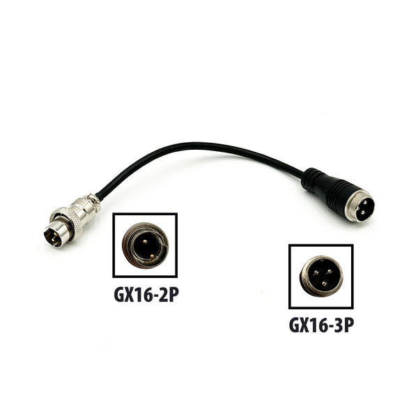 Adaptateur chargeur tous modèles (GX16 3P - GX16 2P Nami)