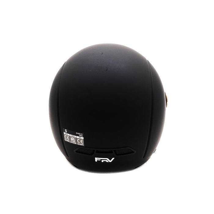 Casque JET  noir mat (taille XS à XXL) (XS)