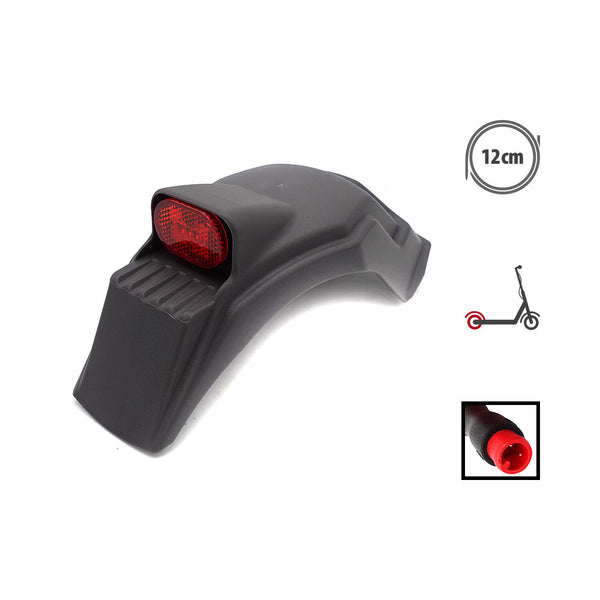 Garde boue arriere Dualtron Togo avec LED GRIS