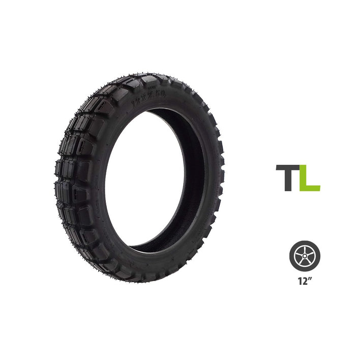 Pneu 12x2.50 tubeless semi offroad Xiaomi Scooter 6Max / 6 Pro