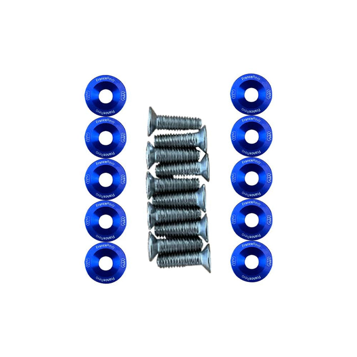Rondelles de deck x10 (8 couleurs) (Bleu)