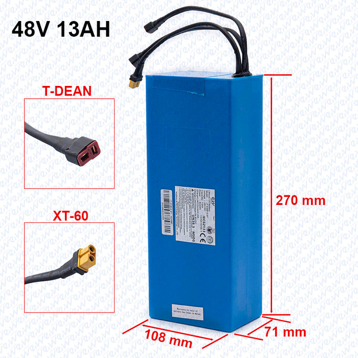 Batterie 48V 13Ah (Cellules EVE) - Steedy Trott