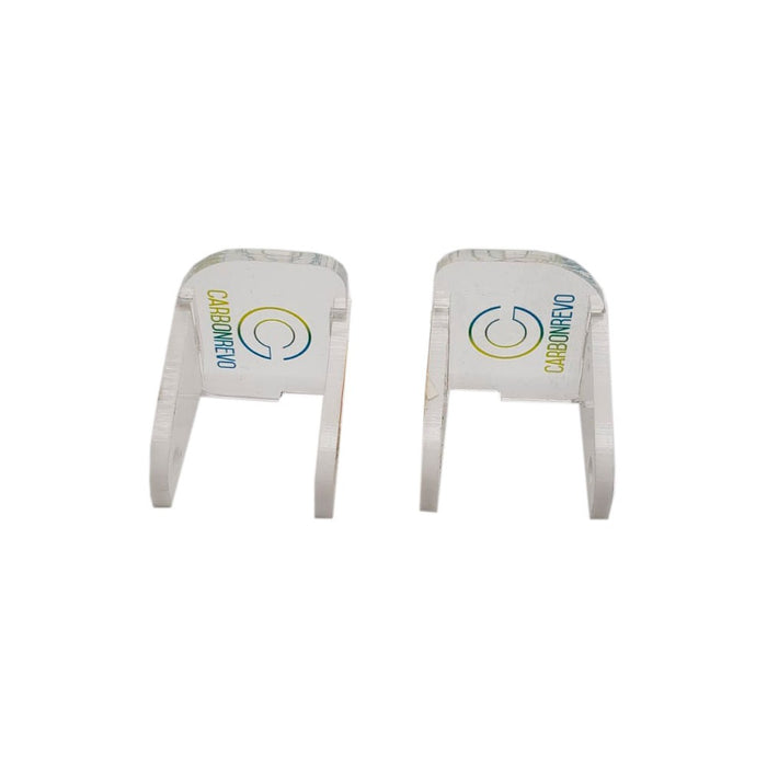 CARBON REVO CACHE POUR LED AVANT BLANC -  1 PAIRE - DUALTRON RAPTOR/1/2/ULTRA - SteedyTrott.com
