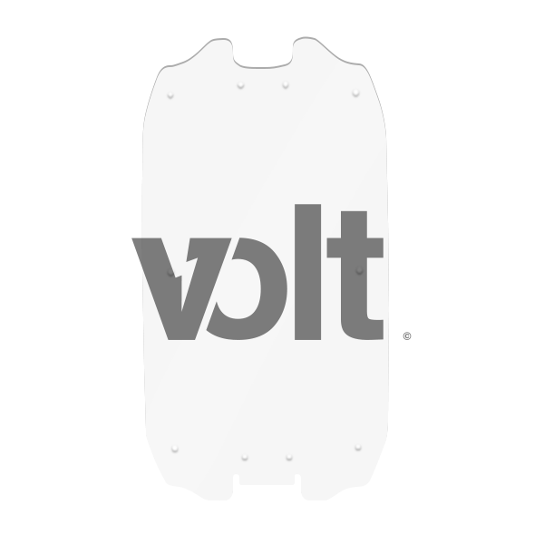 CARBON REVO DOUBLURE DE DECK 3MM BLANC - DUALTRON ULTRA - SteedyTrott.com