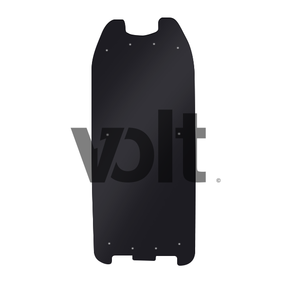 CARBON REVO DOUBLURE DE DECK 3MM DECK NOIR - DUALTRON 2 - SteedyTrott.com