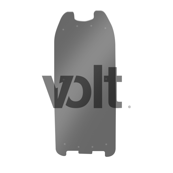 CARBON REVO DOUBLURE DE DECK 3MM NOIR TRANSLUCIDE - DUALTRON 2 - SteedyTrott.com