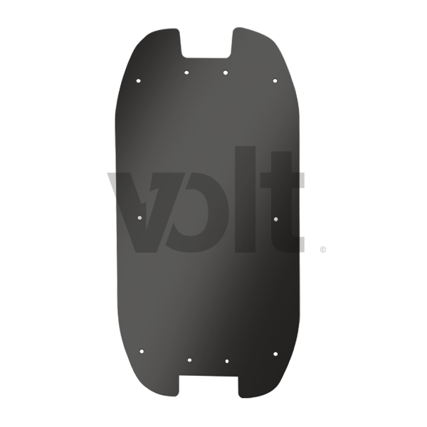 CARBON REVO DOUBLURE DE DECK NOIR- DUALTRON 3 - SteedyTrott.com