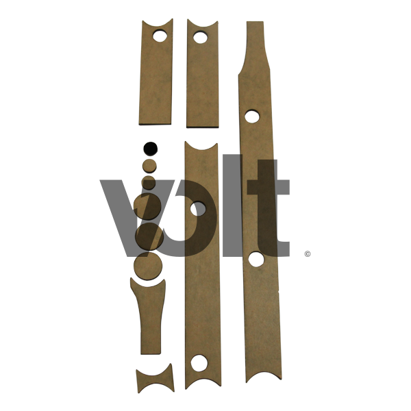 CARBON REVO SET DE PROTECTION LATÉRALE - DUALTRON 1 - SteedyTrott.com