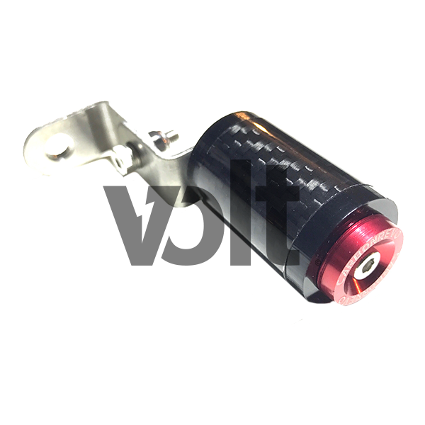 CARBON REVO SUPPORT DE FEUX ARRIÈRE ROUGE - 1 PAIRE - UNIVERSEL - SteedyTrott.com