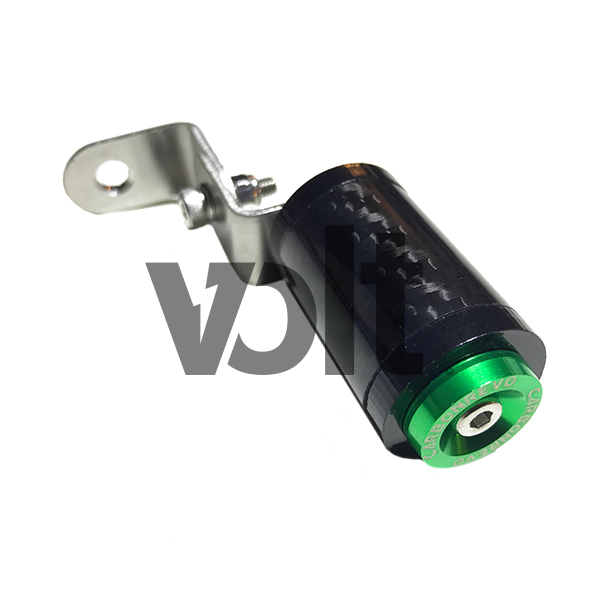 CARBON REVO SUPPORT DE FEUX ARRIÈRE VERT - 1 PAIRE - UNIVERSEL - SteedyTrott.com