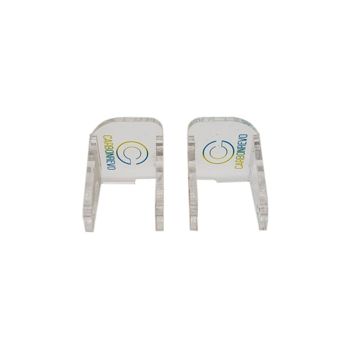 CARBONREVO CACHE LED AVANT TRANSPARENT - PAIRE - DUALTRON RAPTOR/1/2/ULTRA - SteedyTrott.com