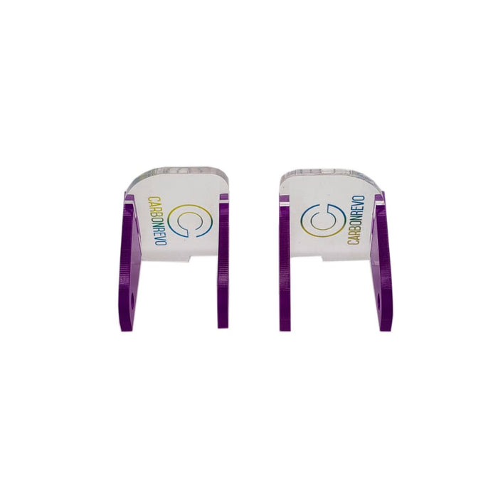 CARBONREVO CACHE LED AVANT VIOLET - PAIRE - DUALTRON RAPTOR/1/2/ULTRA - SteedyTrott.com