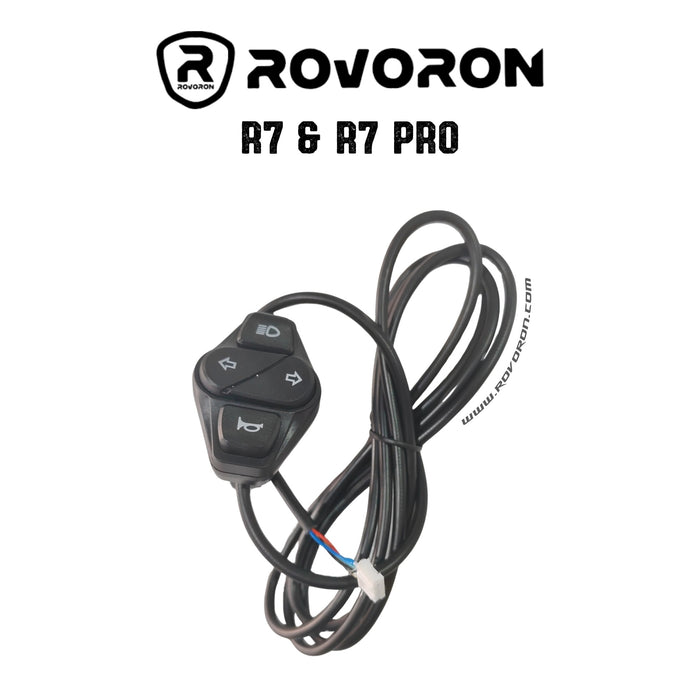 COMMODO CLIGNOTANTS / KLAXONE / PHARE | ROVORON R7 - SteedyTrott.com