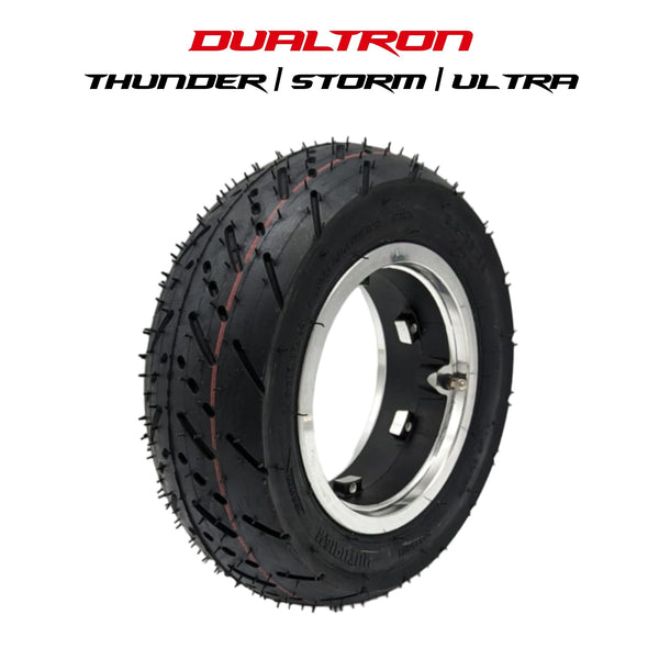 DUALTRON THUNDER 1/2 & STORM & ULTRA & ALIEN | JANTE AVANT/AR AVEC PNEU (ANTI-CREVAISON) - SteedyTrott.com