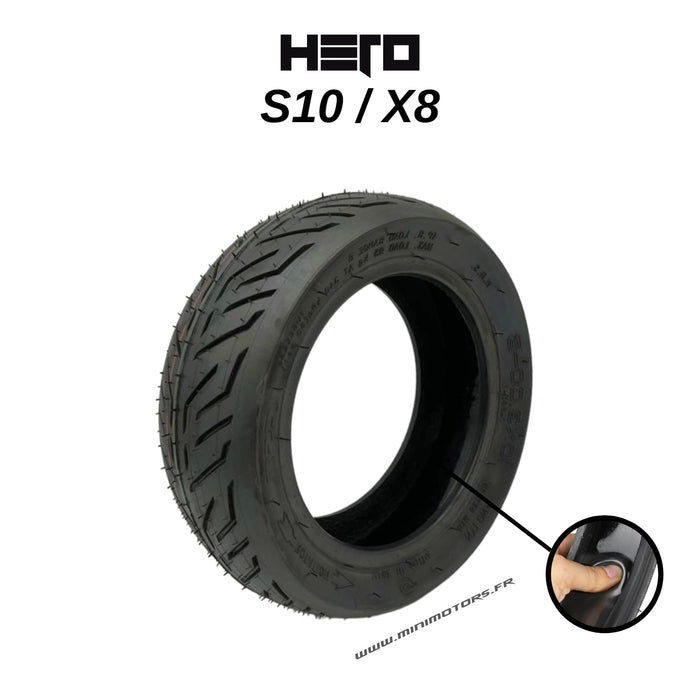 PNEU INCREVABLE (10 POUCES) | HERO X - SteedyTrott.com