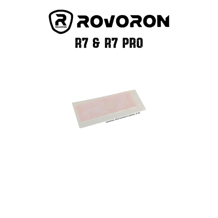ROVORON R7 & R7 PRO | STICKER LOGO R7 BRAS DE FOURCHE - SteedyTrott.com