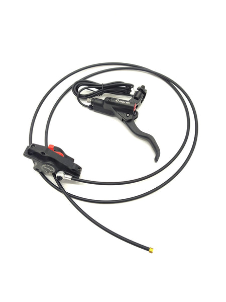 SET FREIN COMPLET ARRIERE (LEVIER & ETRIER)(ZOOM) | DUALTRON