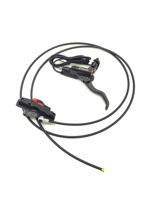 SET FREIN COMPLET ARRIERE (LEVIER & ETRIER)(ZOOM) | DUALTRON