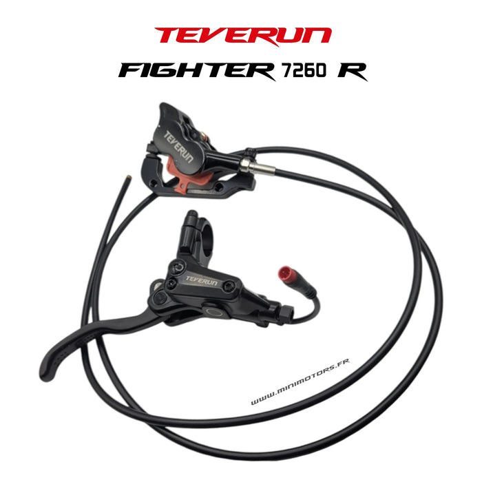KIT DE FREIN COMPLET AVANT (4 PISTONS) V2 | TEVERUN 7260R