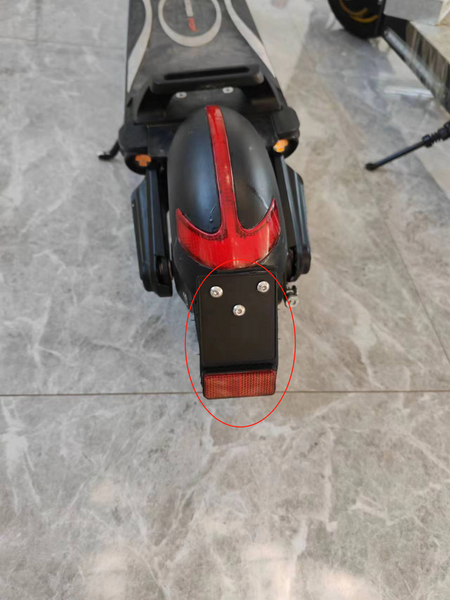 SET SUPPORT PLAQUE ET REFLECTEURS DGT ESPAGNE | DUALTRON POP