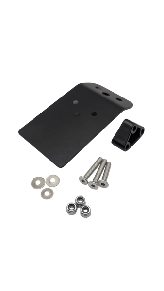 SUPPORT ET PLAQUE D'IMMATRICULATION ET VIS | DUALTRON AMINIA