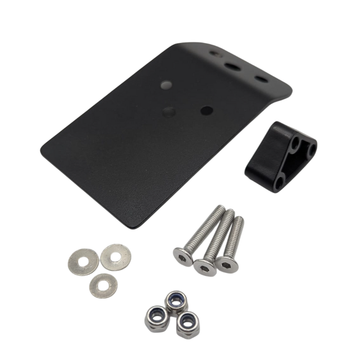 SUPPORT ET PLAQUE D'IMMATRICULATION ET VIS | DUALTRON AMINIA