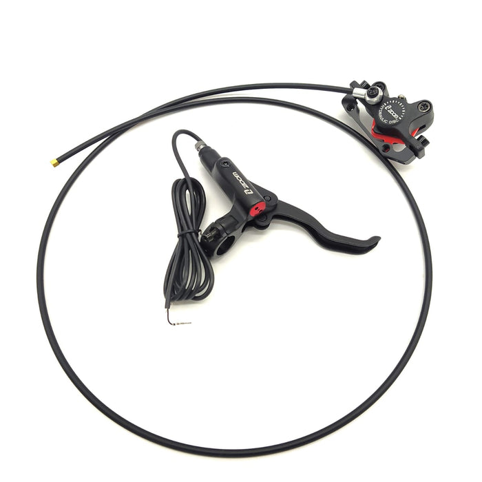 SET FREIN COMPLET AVANT (LEVIER & ETRIER)(ZOOM) | DUALTRON