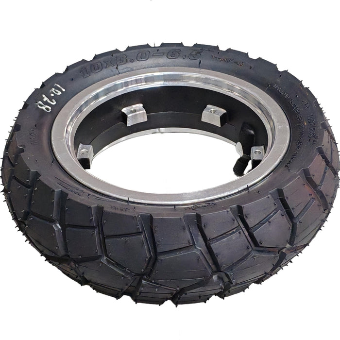 ROUE COMPLET AV (JANTE + PNEU ANTI CREVAISON ) | DUALTRON NEW VICTOR & LUXURY & PLUS