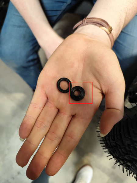 ANNEAU EN CAOUTCHOUC 19X19X3 | TEVERUN TETRA