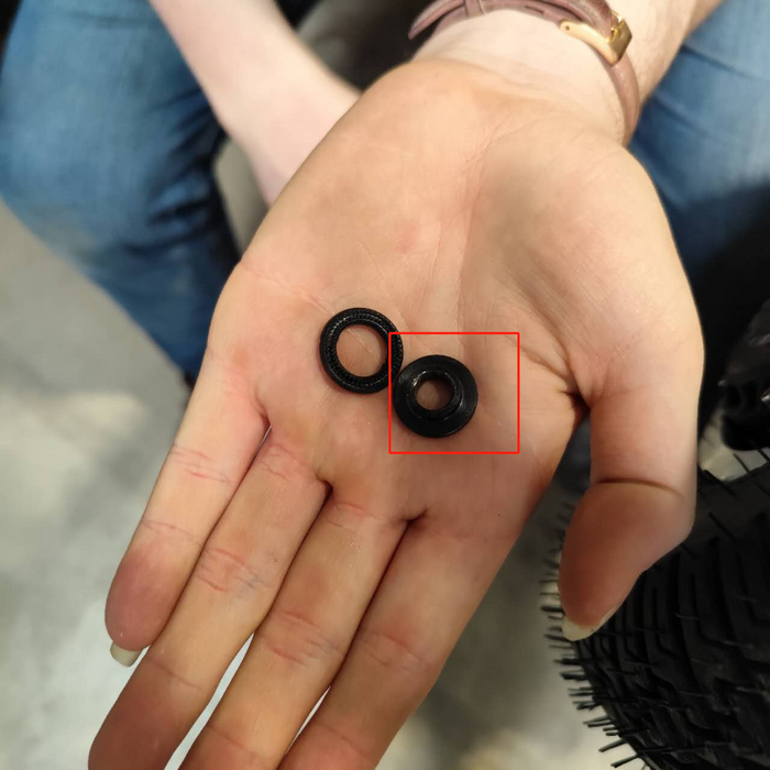 ANNEAU EN CAOUTCHOUC 19X19X3 | TEVERUN TETRA