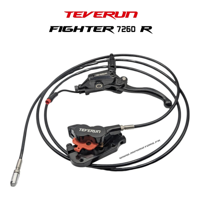KIT DE FREIN COMPLET ARRIERE (4 PISTONS) V2 | TEVERUN 7260R