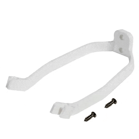 Support de renfort de garde-boue arrière pour scooter Xiaomi M365 et Pro (ouvert) pour 10 roues blanc - Steedy Trott